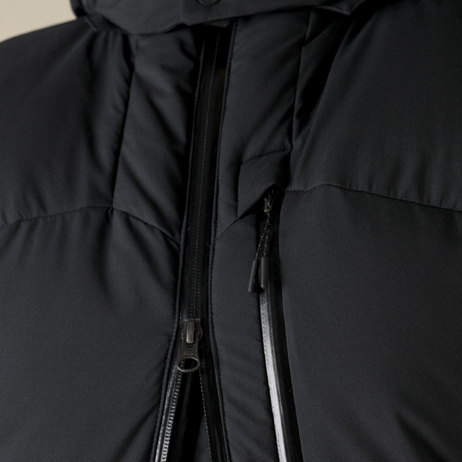 Mizuno GORETEX WINDSTOPPER DHAULAGIRI DOWN JACKET Black